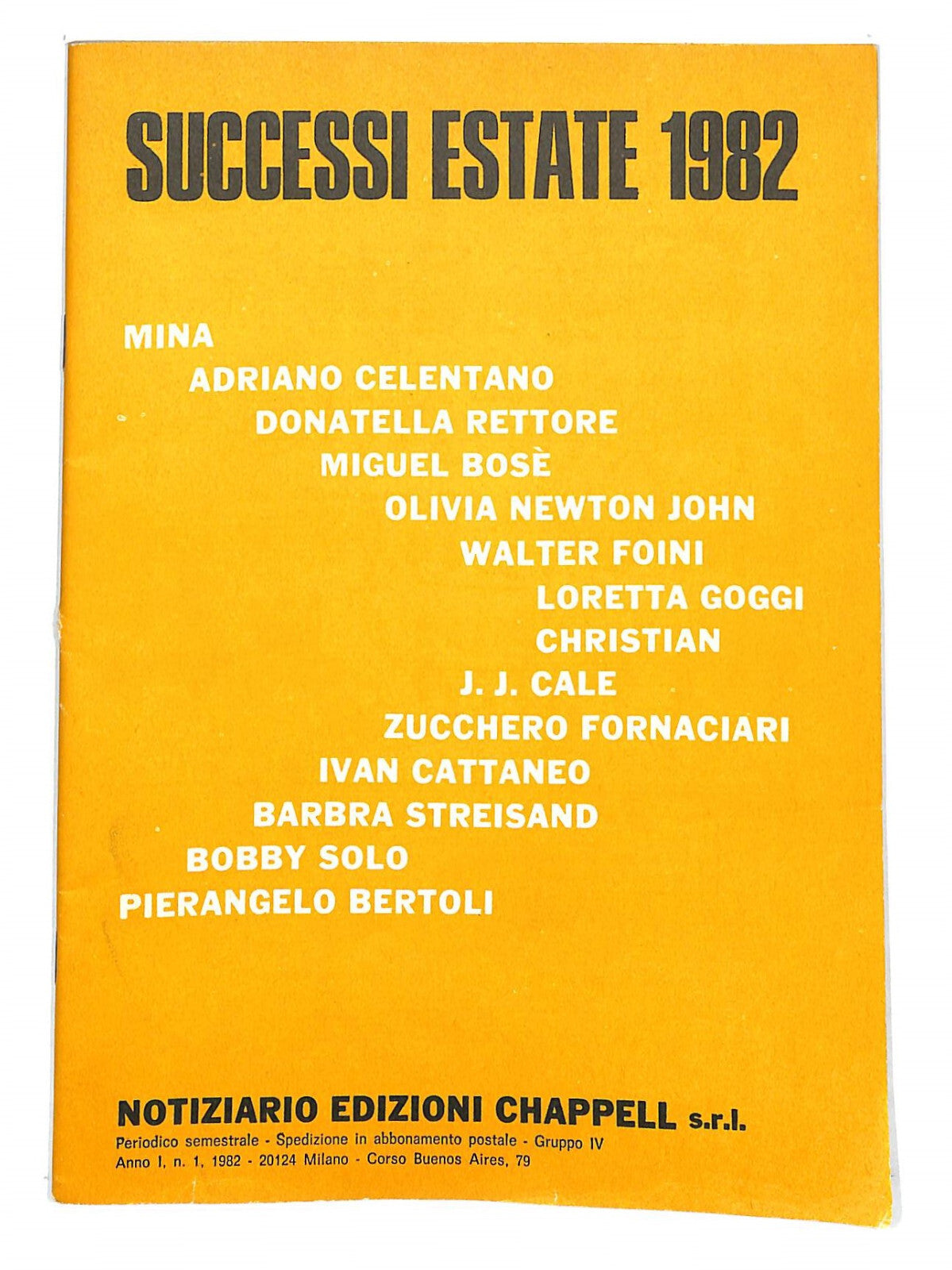 EBOND Spartiti - Successi Estate 1982 Libro LI040392