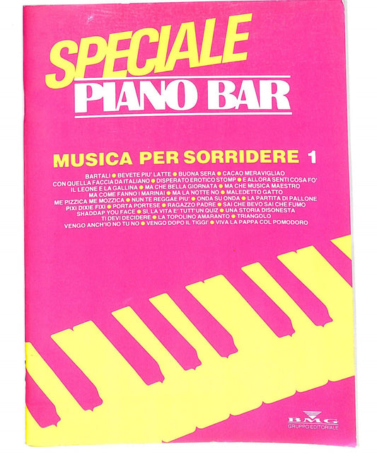 EBOND Spartiti - Speciale Piano Bar Musica Per Sorridere Libro LI040398