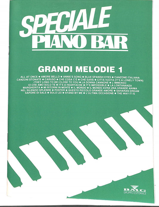 EBOND Spartiti - Speciale Piano Bar Grandi Melodie Vol 1 Libro LI040399