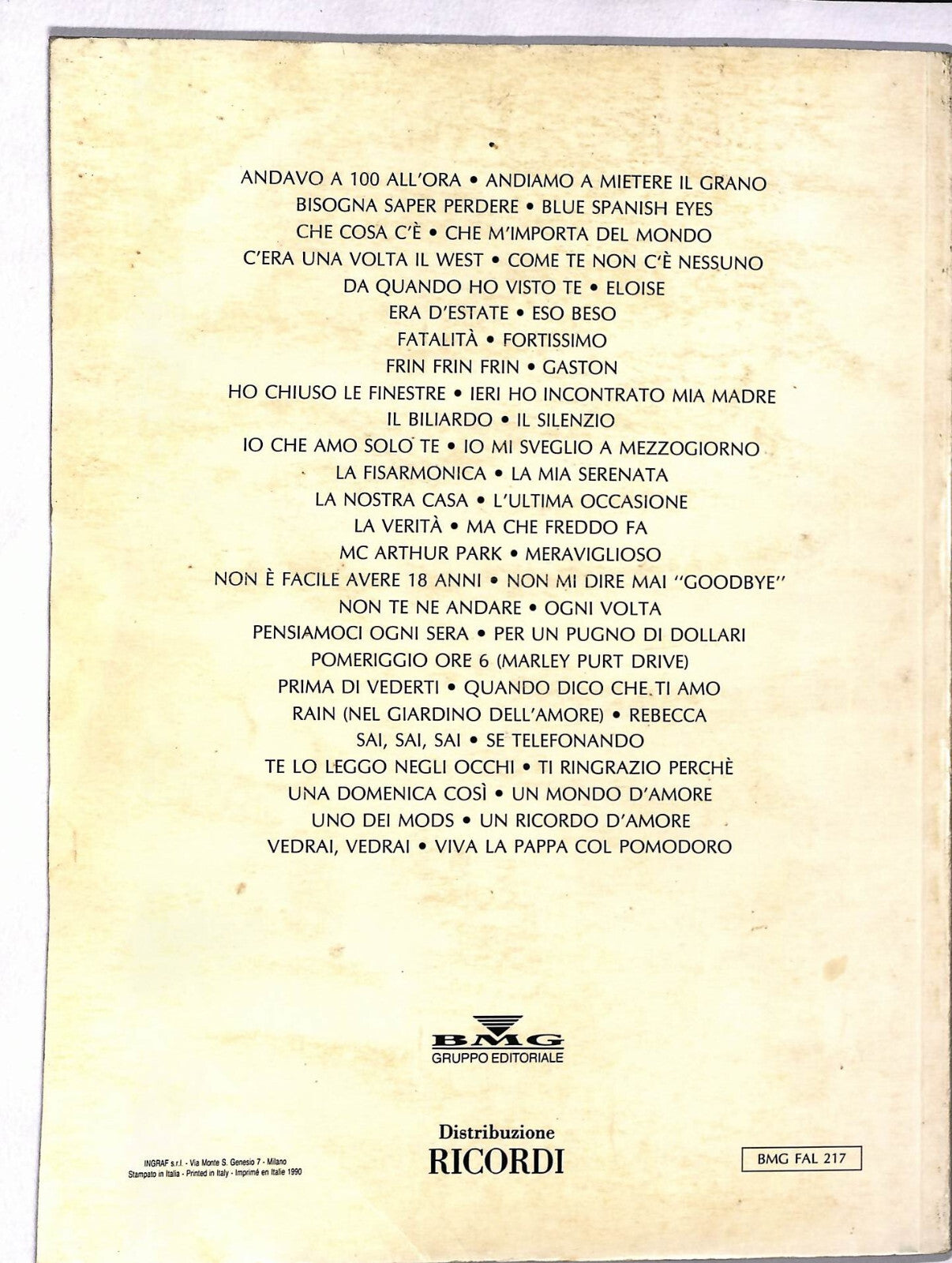 EBOND Spartiti - Il Meglio... '60 Vol.1 Libro LI040408