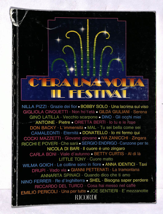 EBOND Spartiti -c'era Una Volta Il Festival  Libro LI040456