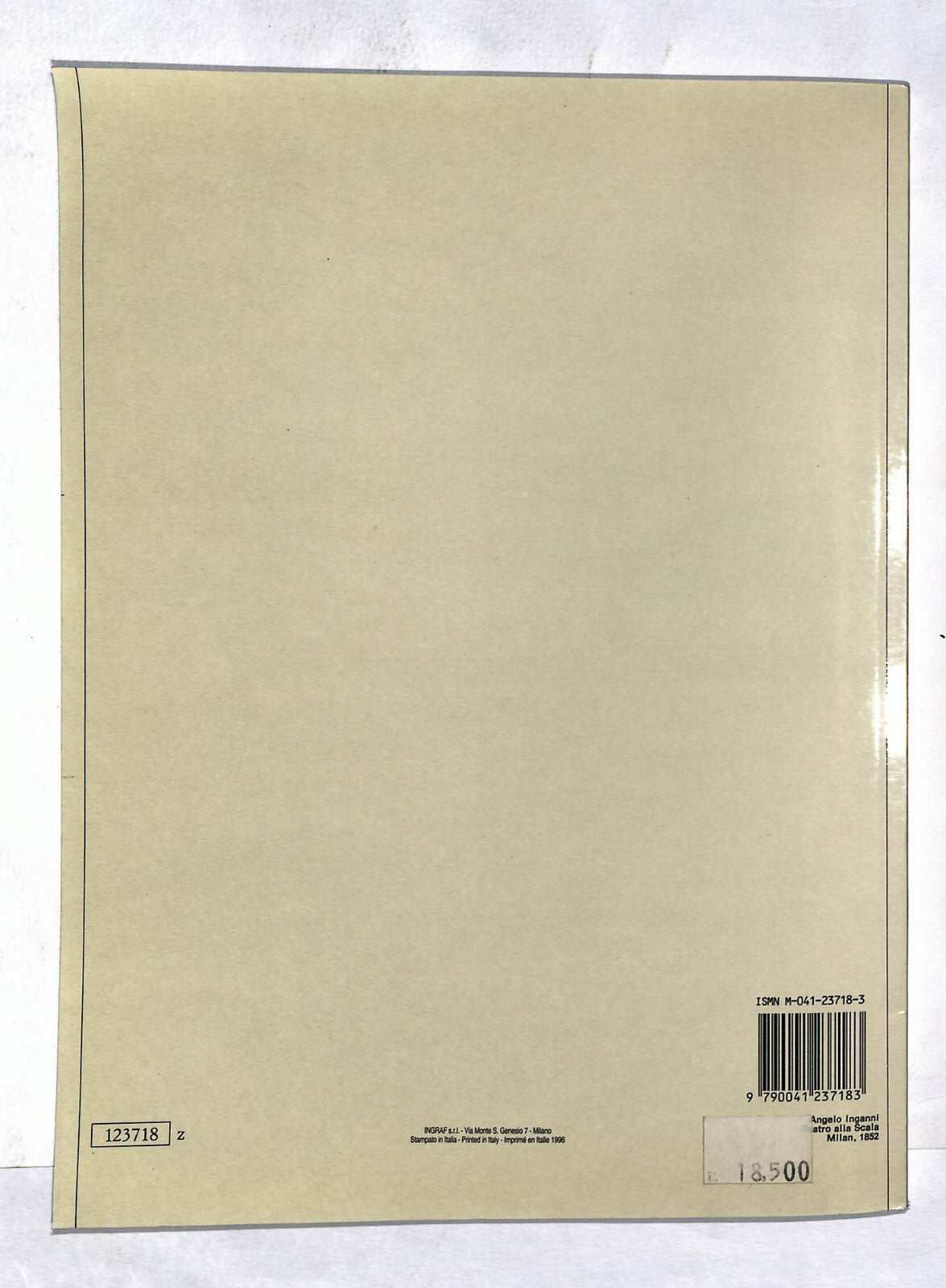EBOND Spartiti - Giambattista Pergolesi Stabat Mater Libro LI040467