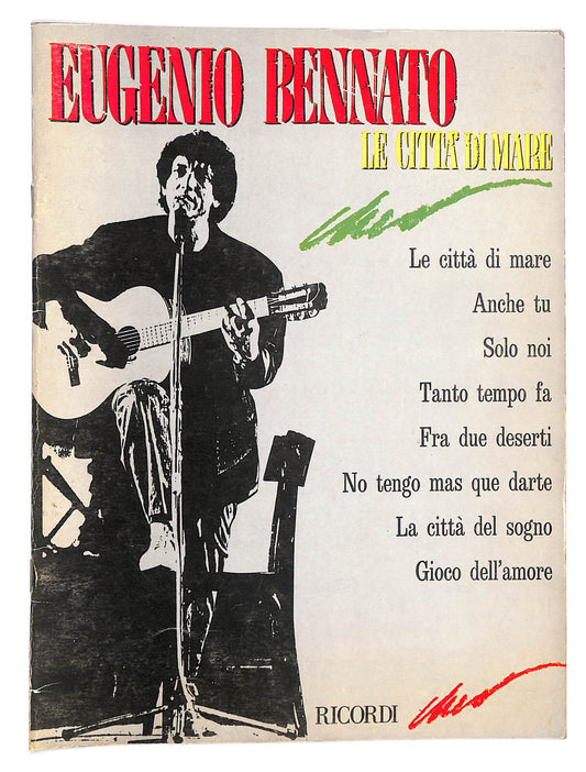 EBOND Spartiti - Eugenio Bennato Le Citta Di Mare Libro LI040483