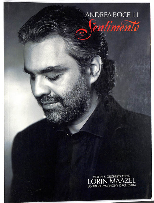EBOND Spartiti - Andrea Bocelli Sentimento Libro LI040488