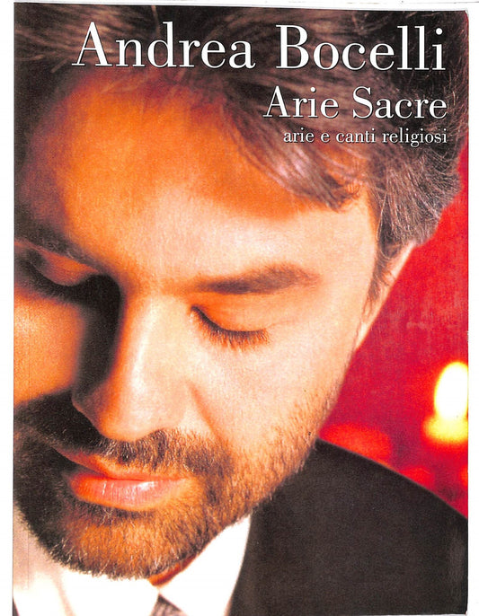 EBOND Spartiti - Andrea Bocelli Arie Sacre Libro LI040494
