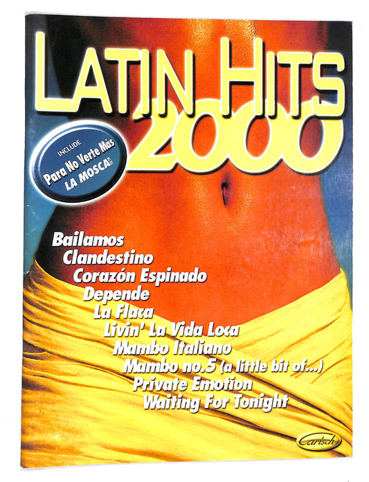 EBOND Spartiti - Latin Hits 2000 Libro LI040503