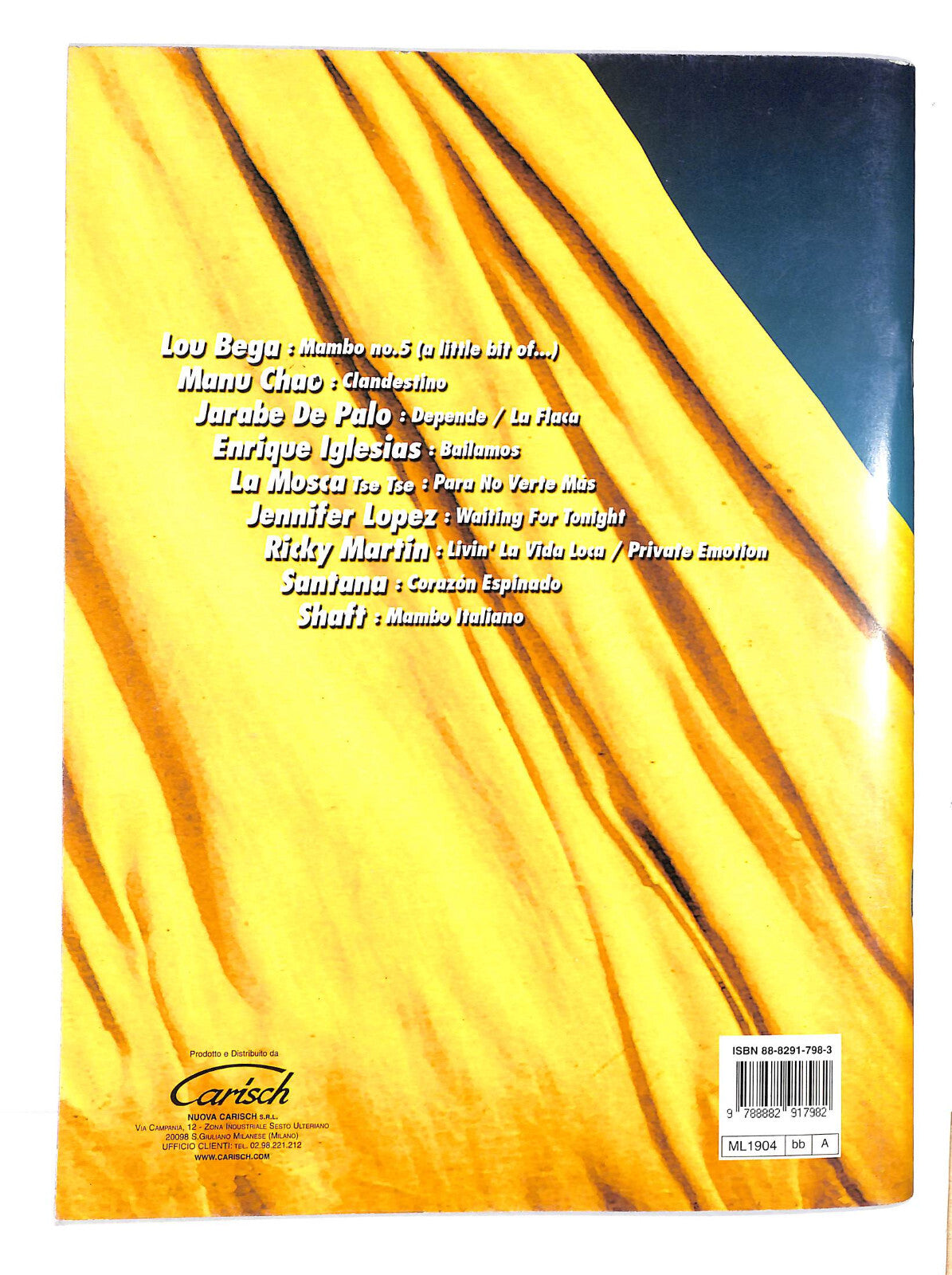 EBOND Spartiti - Latin Hits 2000 Libro LI040503