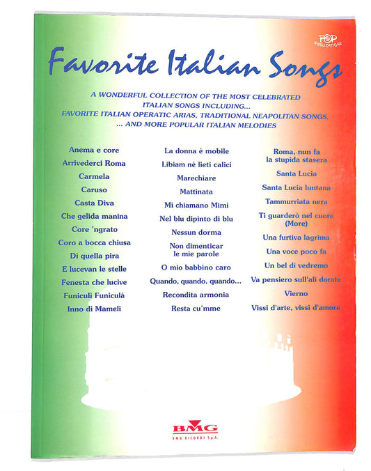EBOND Spartiti - Favorite Italian Songs Libro LI040505