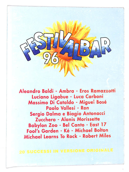 EBOND Spartiti - Festivalbar 96 Libro LI040510