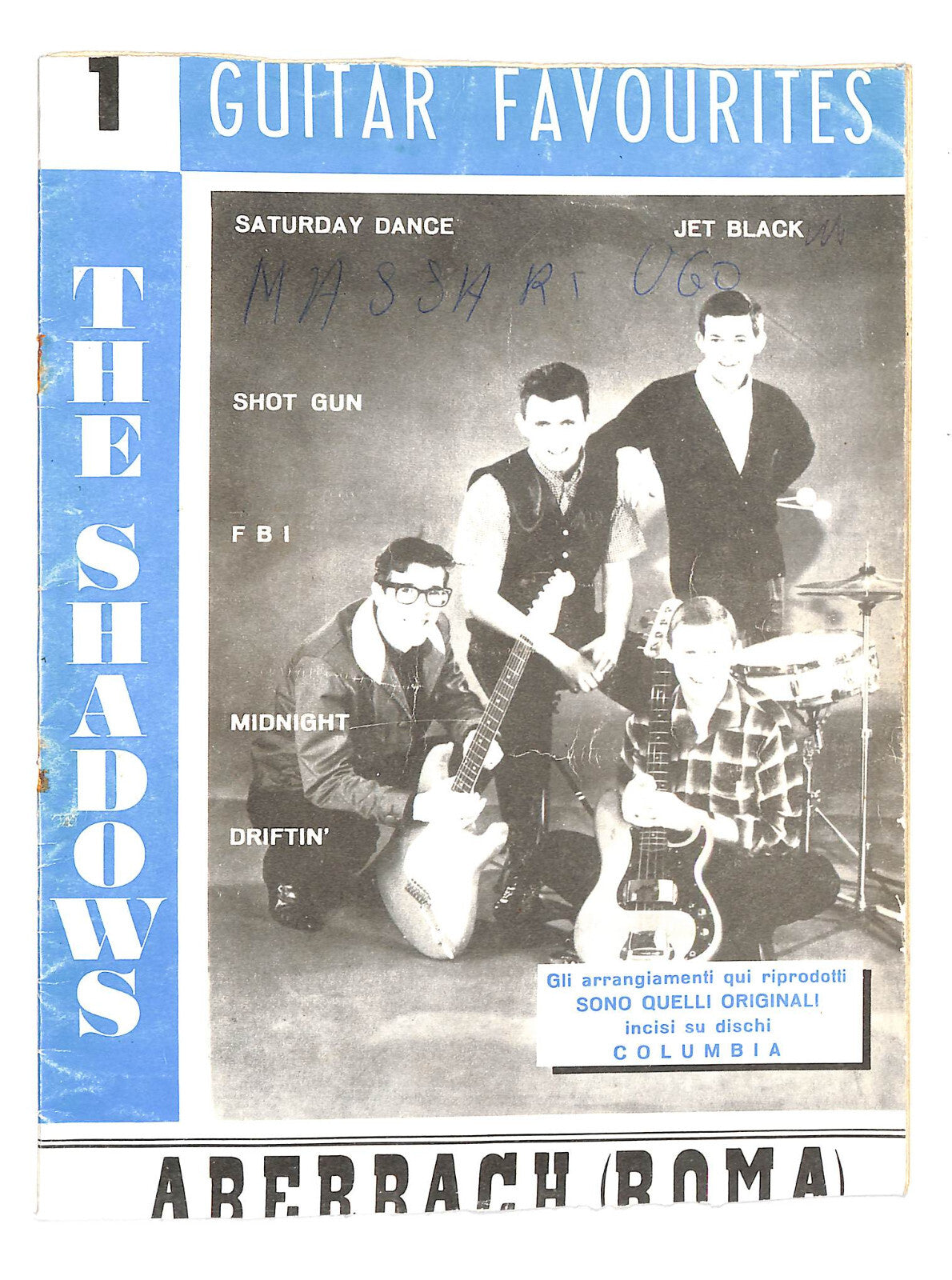 EBOND Spartiti -the Shadows Guitar Favourites Vol.1 Libro LI040521