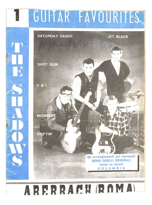 EBOND Spartiti -the Shadows Guitar Favourites Vol.1 Libro LI040521