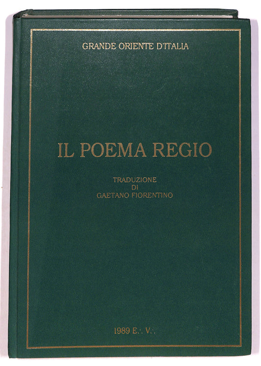 EBOND Il Poema Regio Grande Oriente D'italia Libro LI040552