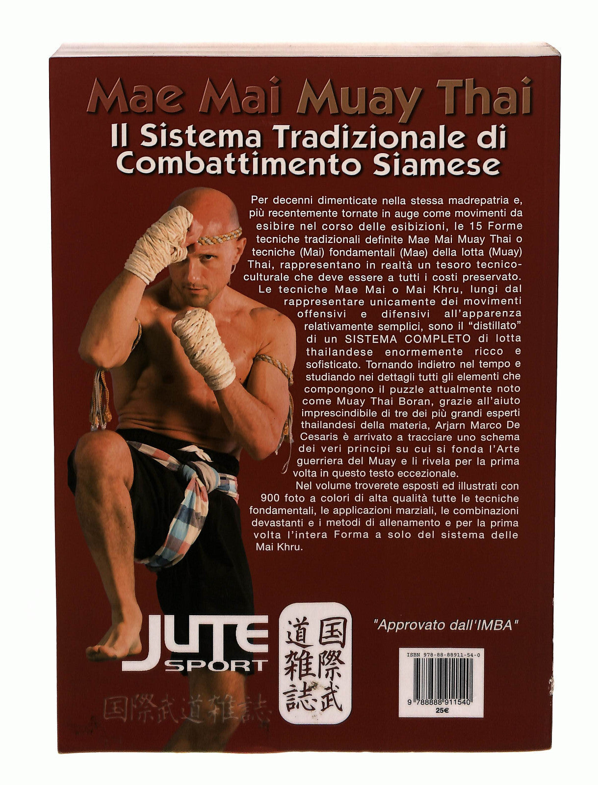 EBOND Mae Mai Muay Thai De Cesaris Jute Sport Libro LI040651
