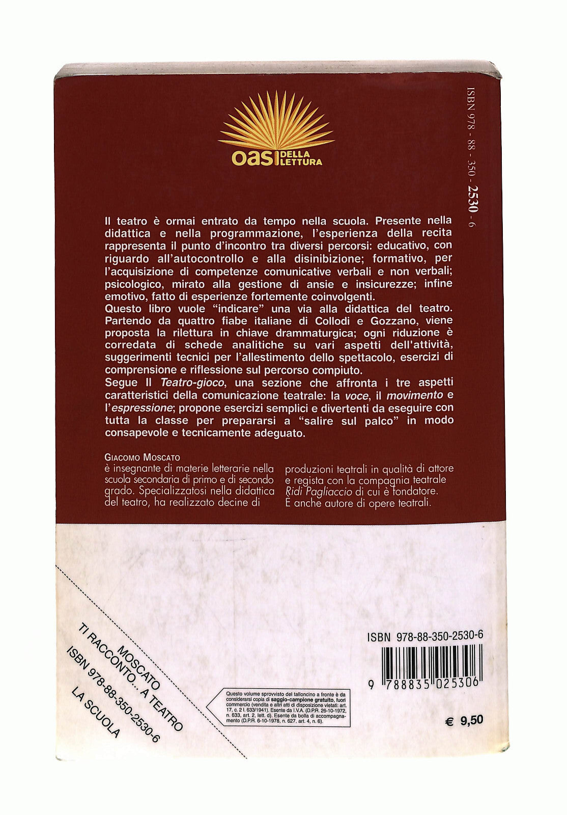 EBOND Ti Racconto... a Teatro Giacomo Moscato Editrice La Scuola Libro LI040856