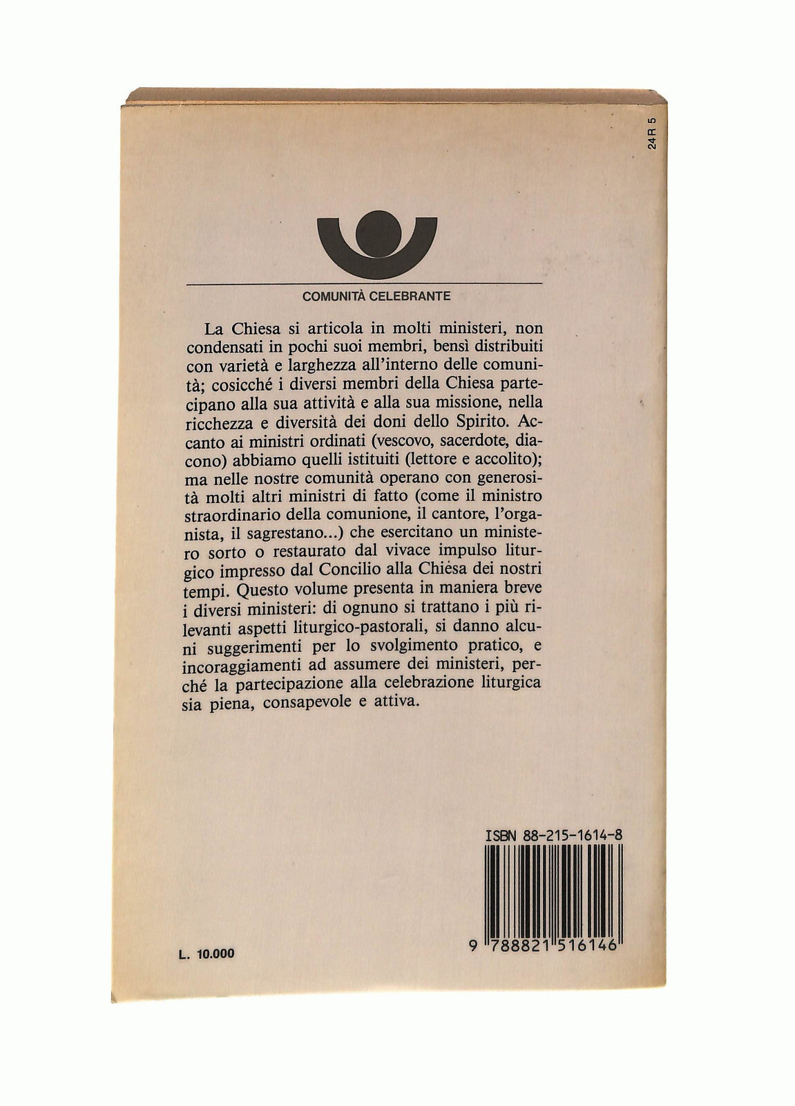 EBOND I Ministeri Liturgici Alexander Kuhne Edizioni Paoline Libro LI040911