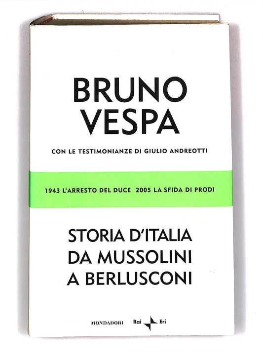 EBOND Storia D'italia Da Mussolini a Berlusconi Bruno Vespa Libro LI040926