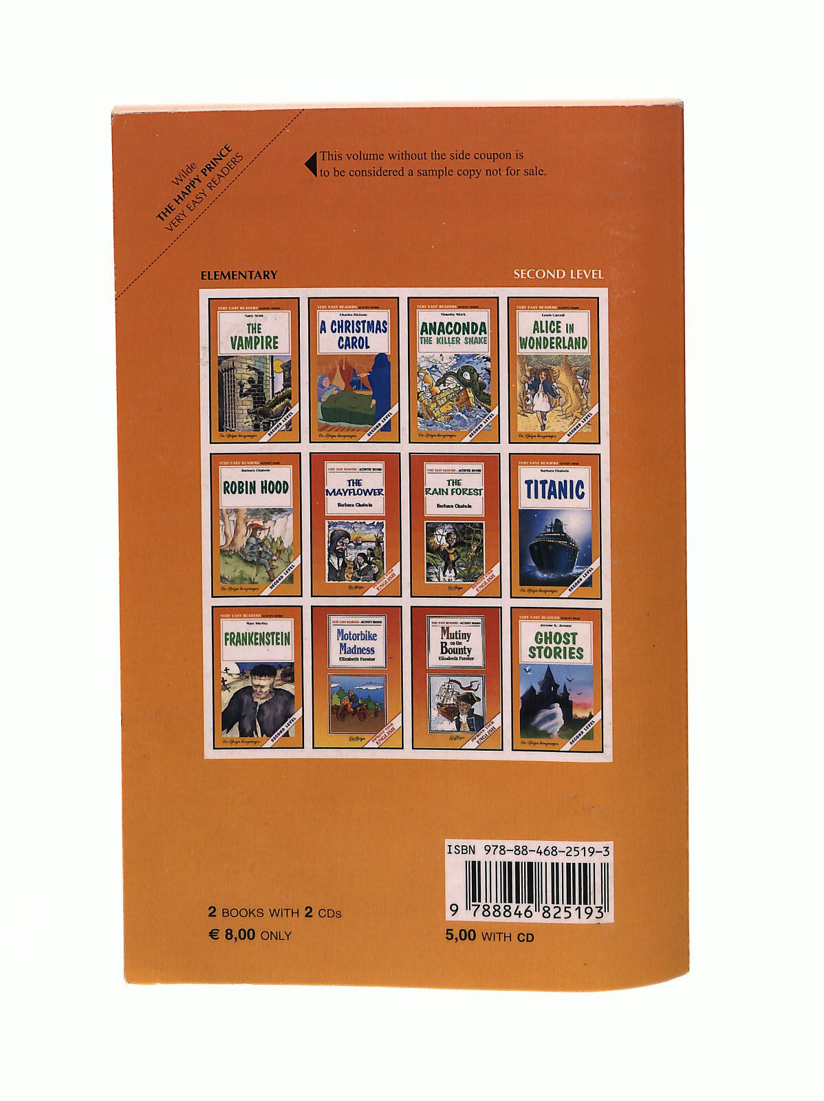 EBOND Very Easy Readers The Happy Prince Wilde Inglese ConLibro LI040967