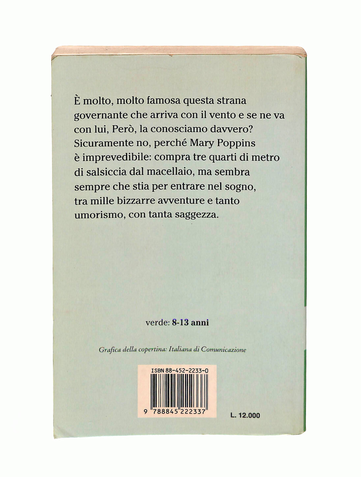 EBOND Mary Poppins Pamela Travers Bompiani Libro LI040986
