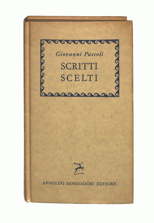 EBOND Scritti Scelti Giovanni Pascoli Mondadori Libro LI041004