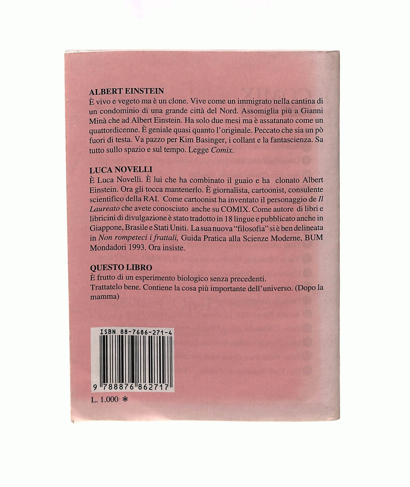 EBOND Ci Vuole Una Fisica Bestiale Novelli Einstein Comixpillole Libro LI041055