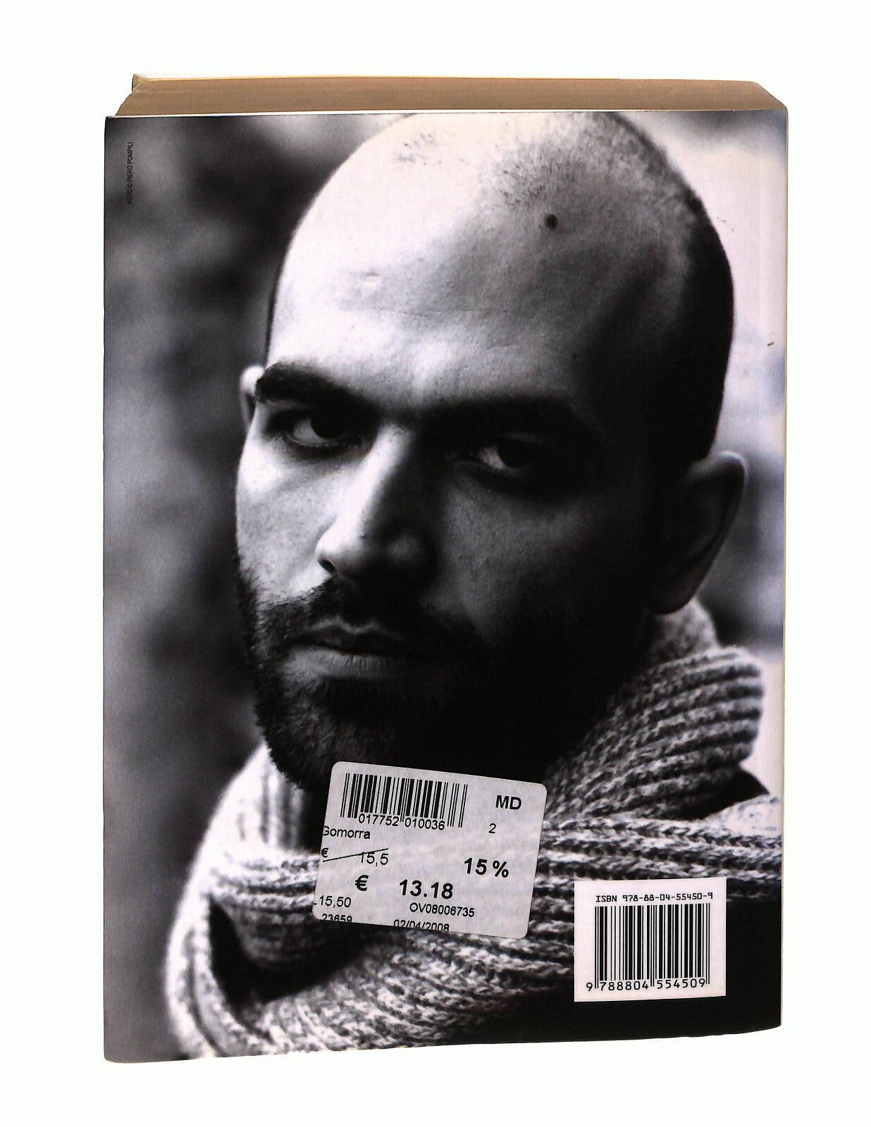 EBOND Gomorra Roberto Saviano Mondadori Libro LI041108