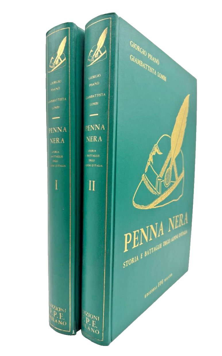 EBOND Penna Nera Giorgio Pisano Fpe Milano 2 Volumi Libro LI041205