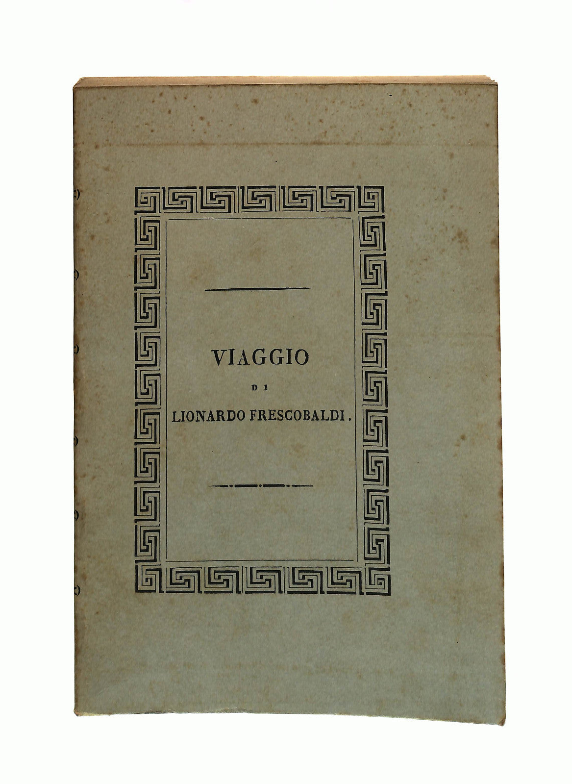 EBOND Viaggio Di Lionardo Frescobaldi Giunti Barbera Libro LI041236
