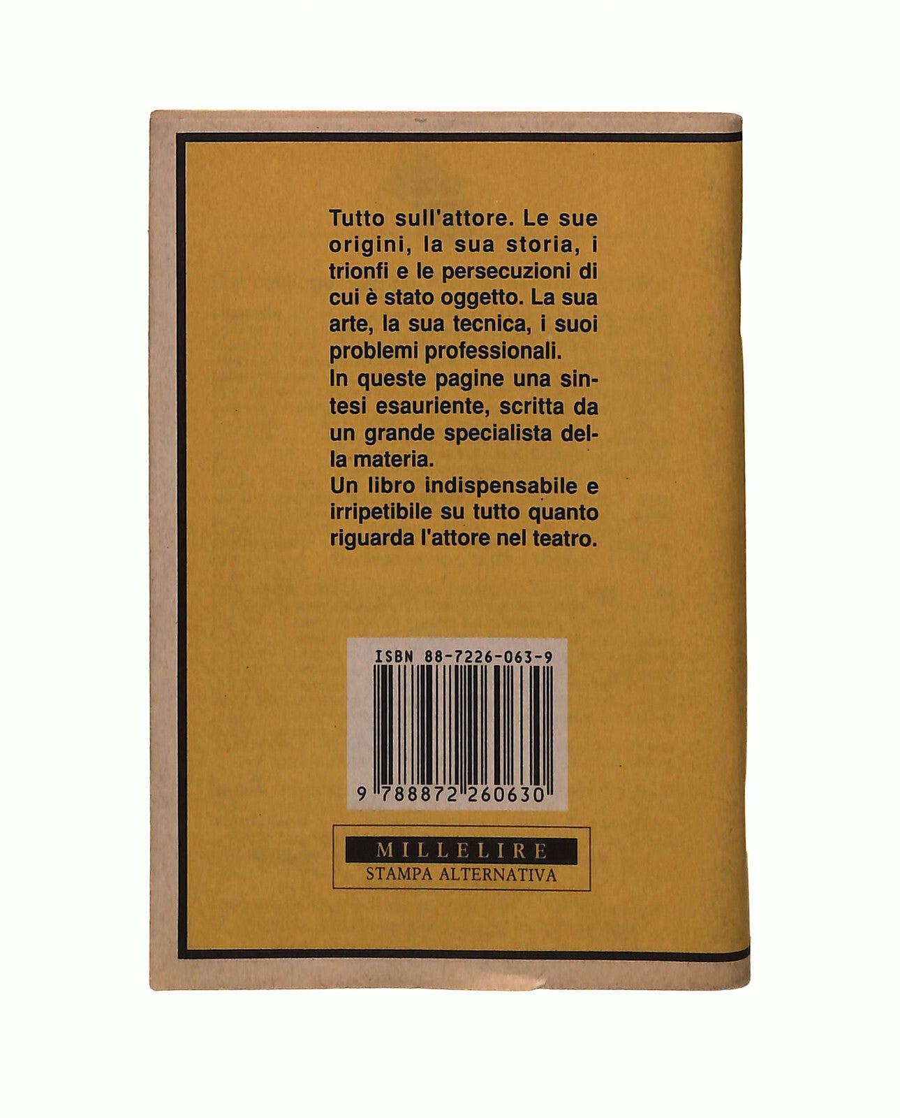 EBOND L Attore Gerardo Guerrieri Stampa Alternativa Libretto Libro LI041269