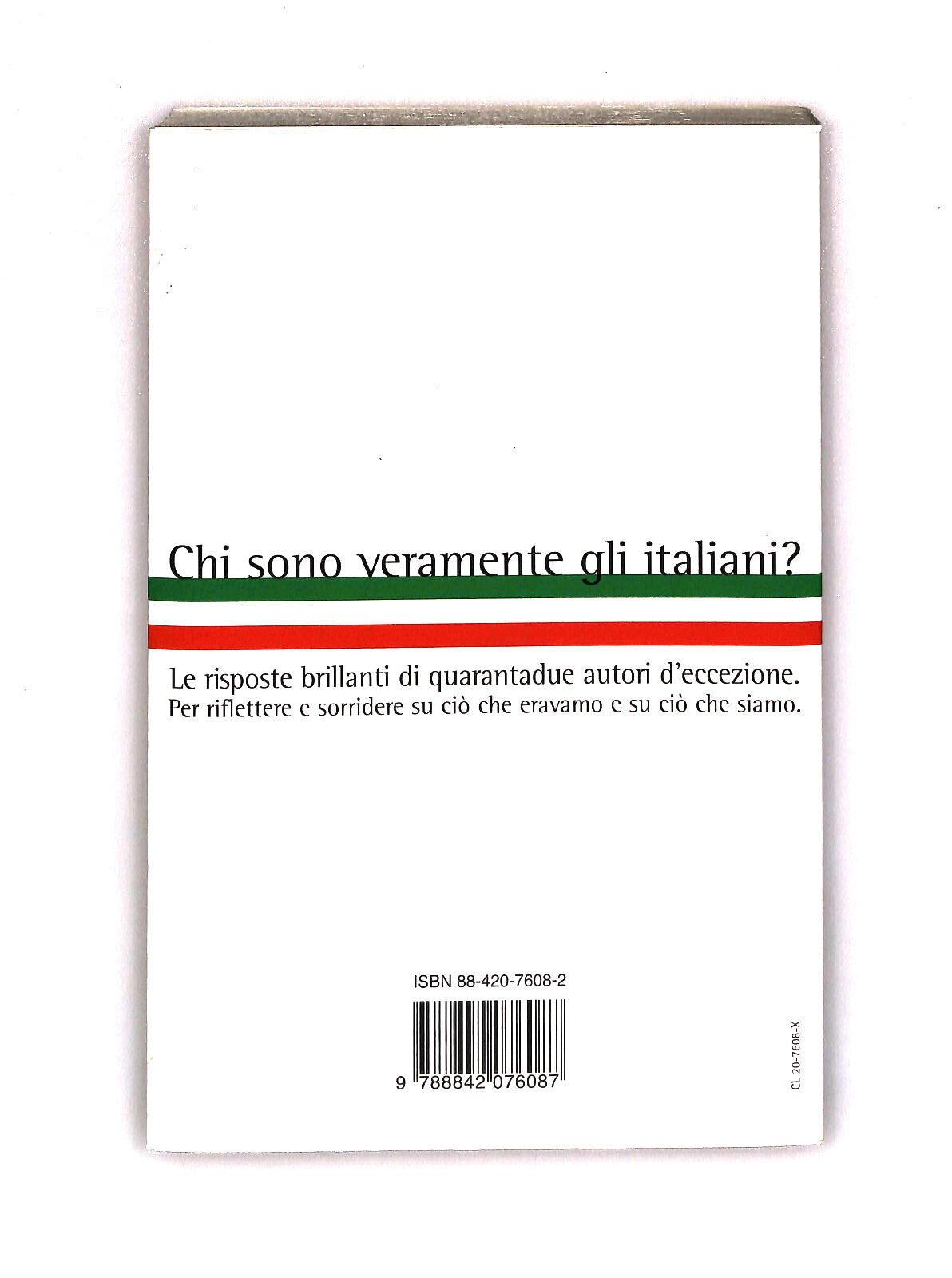 EBOND Bianco, Rosso e Verde Cura Di G. Calcagno Laterza Libro LI041379