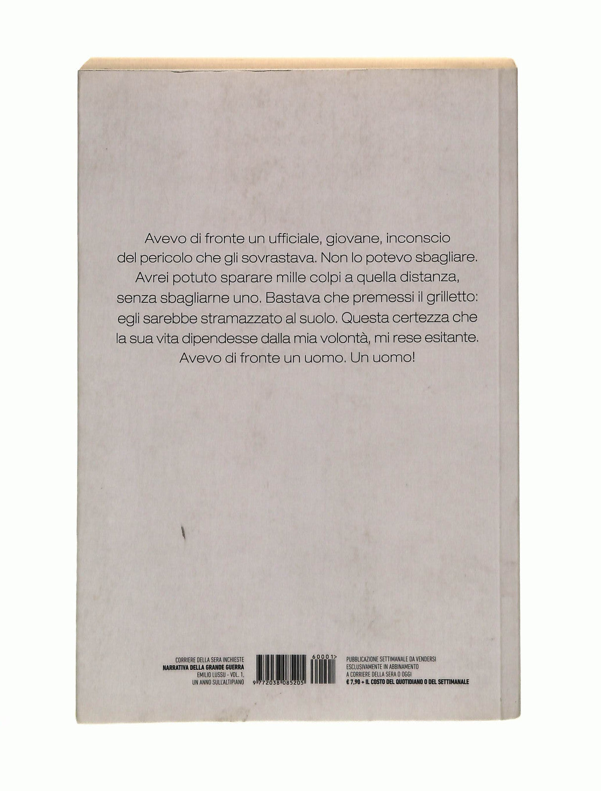 EBOND Un Anno Sull'altipiano Emilio Lussu Corriere Della Sera Libro LI041407