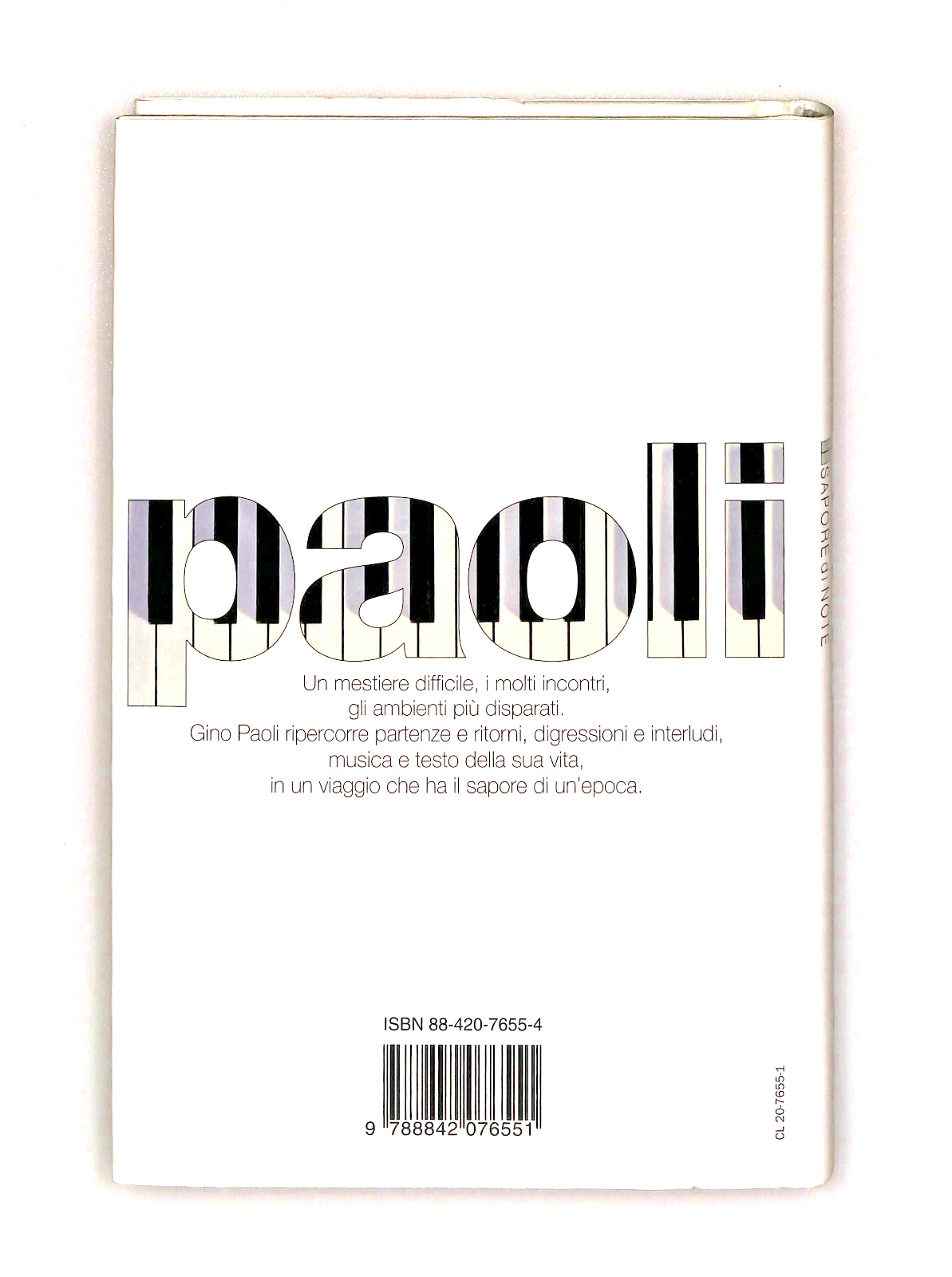 EBOND Sapore Di Note Gino Paoli Laterza Libro LI041432