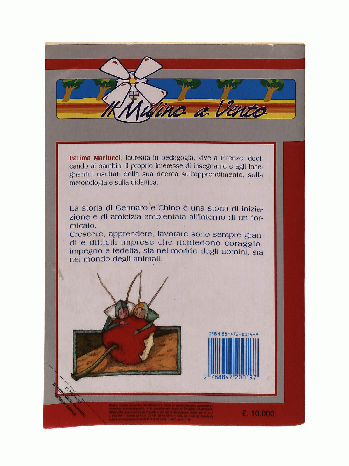 EBOND Il Formicuzzo Gennaro Fatima Mariucci Raffaello Editrice Libro LI041438