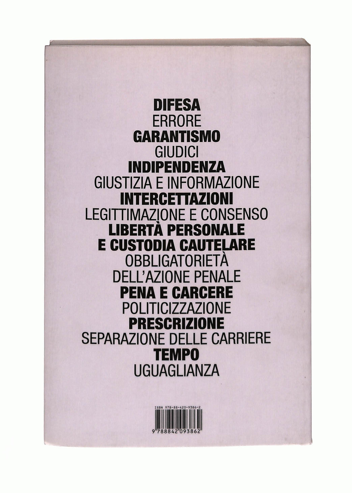 EBOND Giustizia Cura Di L. Pepino Laterza Libro LI041677