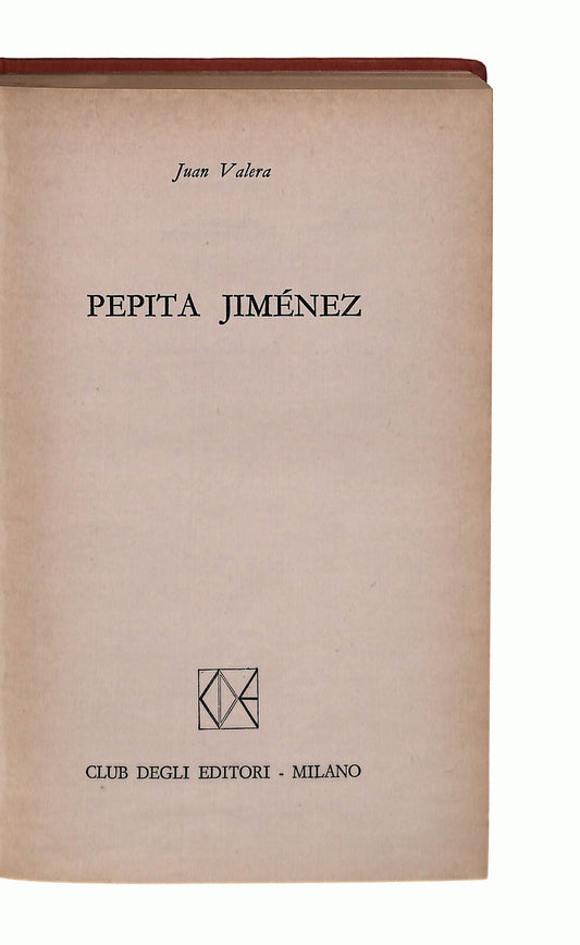 EBOND Pepita Jimenez Juan Valerae Libro LI041782