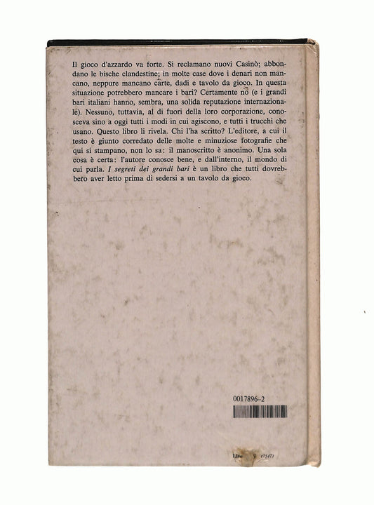 EBOND I Segreti Dei Grandi Bari Mondadori Prima Edizione 1980 Libro LI041806