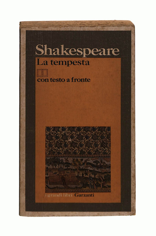 EBOND La Tempesta Con Testo Inglese a Fronte Shakespeare Garzanti Libro LI041833