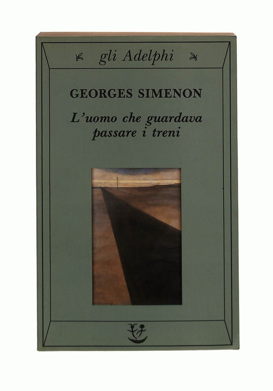EBOND L Uomo Che Guardava Passare i Treni Georges Simenon Adelphi Libro LI041889