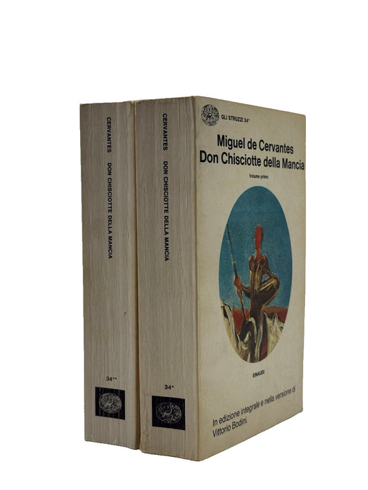 EBOND Don Chisciotte Della Mancia Cervantes Einaudi 1972 2 Volumi Libro LI041984