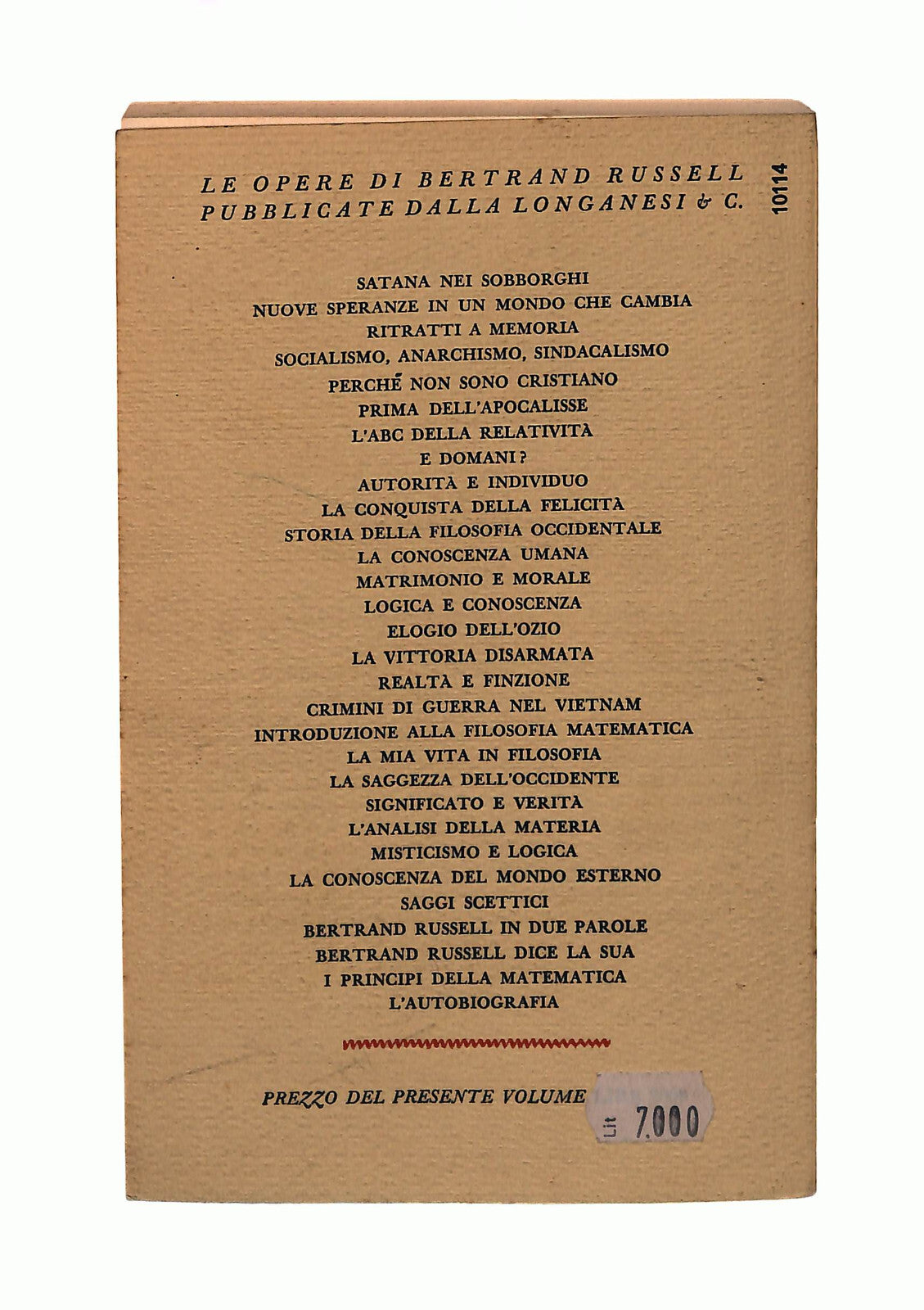 EBOND Caro Bertrand Russell Cura Feinberg Kasrils Longanesi e Co Libro LI042038
