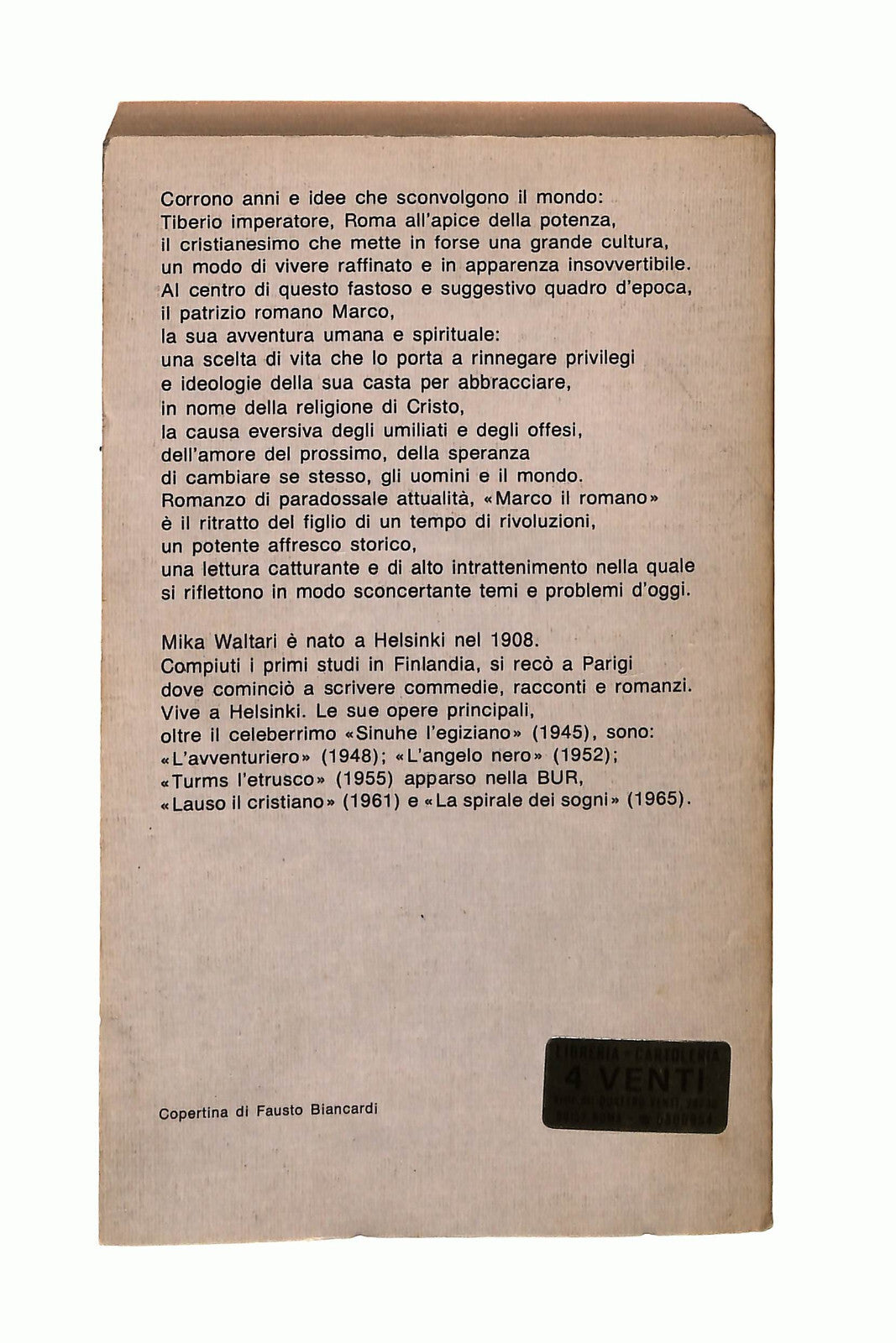 EBOND Marco Il Romano Mika Waltari Bur Rizzoli Libro LI042055