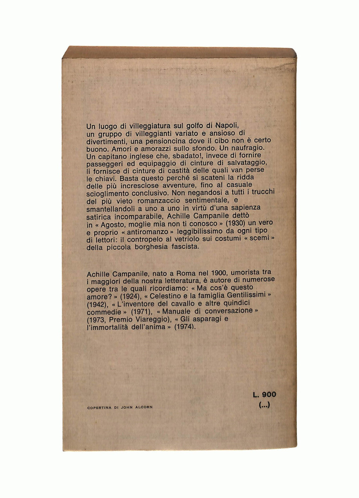 EBOND Agosto Moglie Mia Non Ti Conosco Campanile Bur Rizzoli Libro LI042056