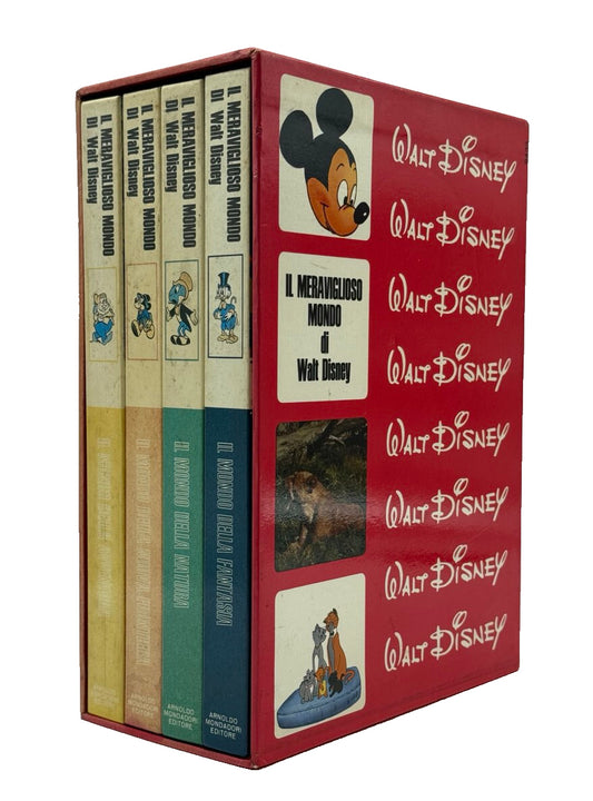 EBOND Il Meraviglioso Mondo Di Walt Disney Mondadori 4 Volumi Libro LI042060