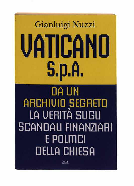 EBOND Vaticano Spa Gianluigi Nuzzi Mondolibri Libro LI042084