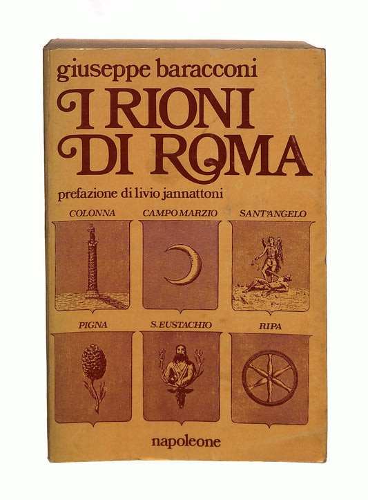 EBOND I Rioni Di Roma Giuseppe Baracconi Napoleone Libro LI042164