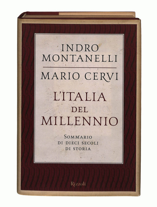 EBOND L Italia Del Millennio Indro Montanelli Mario Cervi Rizzoli Libro LI042276