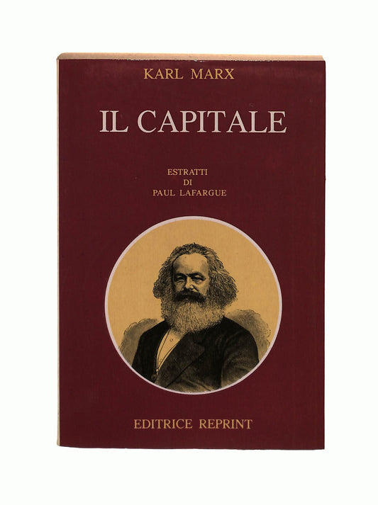 EBOND Il Capitale Marx Estratti Di Paul Lafargue Editrice Reprint Libro LI042284