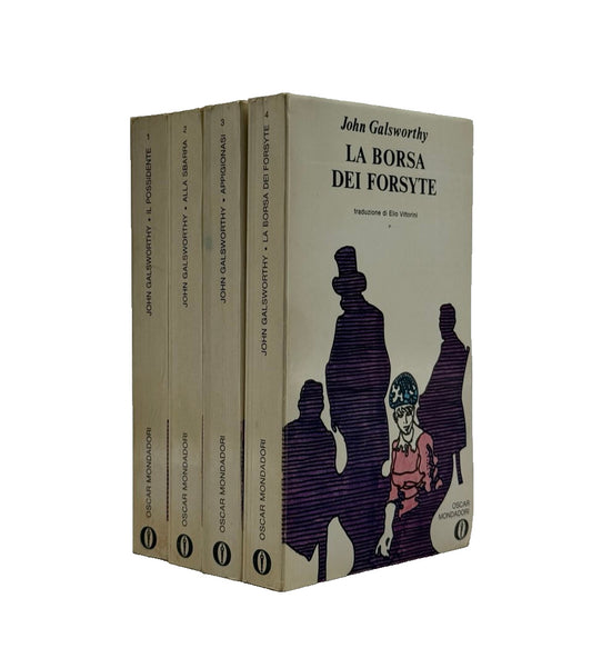 EBOND La Saga Dei Forsyte John Galsworthy Mondadori 4 Vol 1970 Libro LI042291