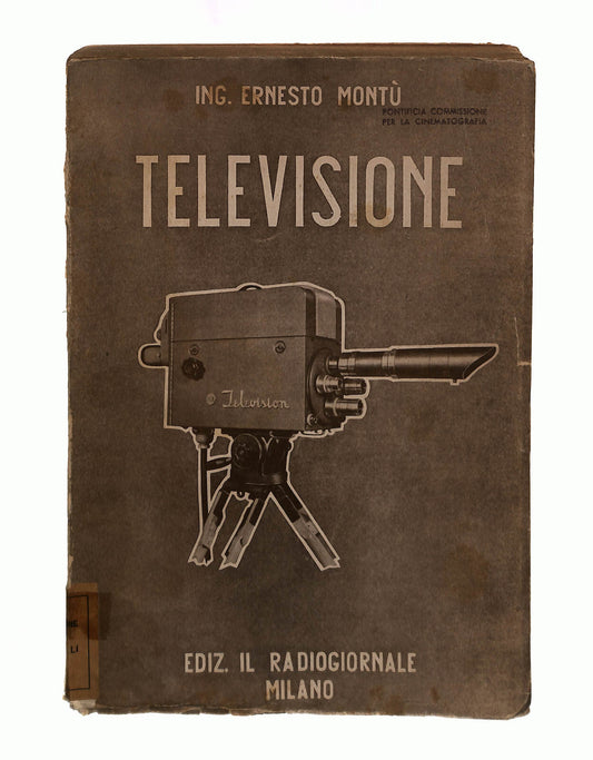 EBOND Televisione Ernesto Montu Ediz Il Radiogiornale 1952 Libro LI042309