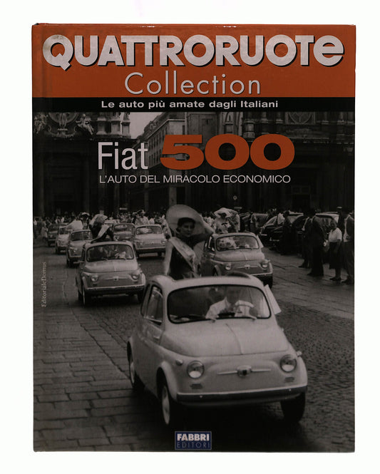 EBOND Quattroruote Collection Fiat 500 Fabbri Libro LI042351