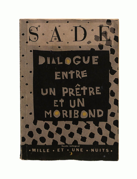EBOND Dialogue Entre Un Pretre Et Un Moribond Francese Libretto Libro LI042392